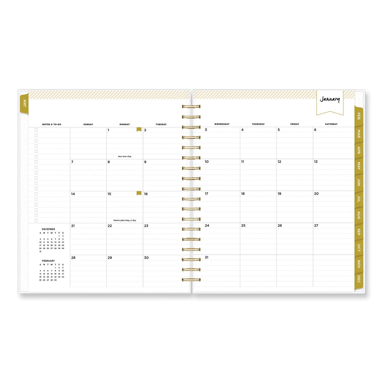 day-designer-navy-stripe-daily-monthly-planner-navy-stripe-artwork-10-x-8-navy-white-gold-cover-12-month-jan-dec-2024-bls142098_4