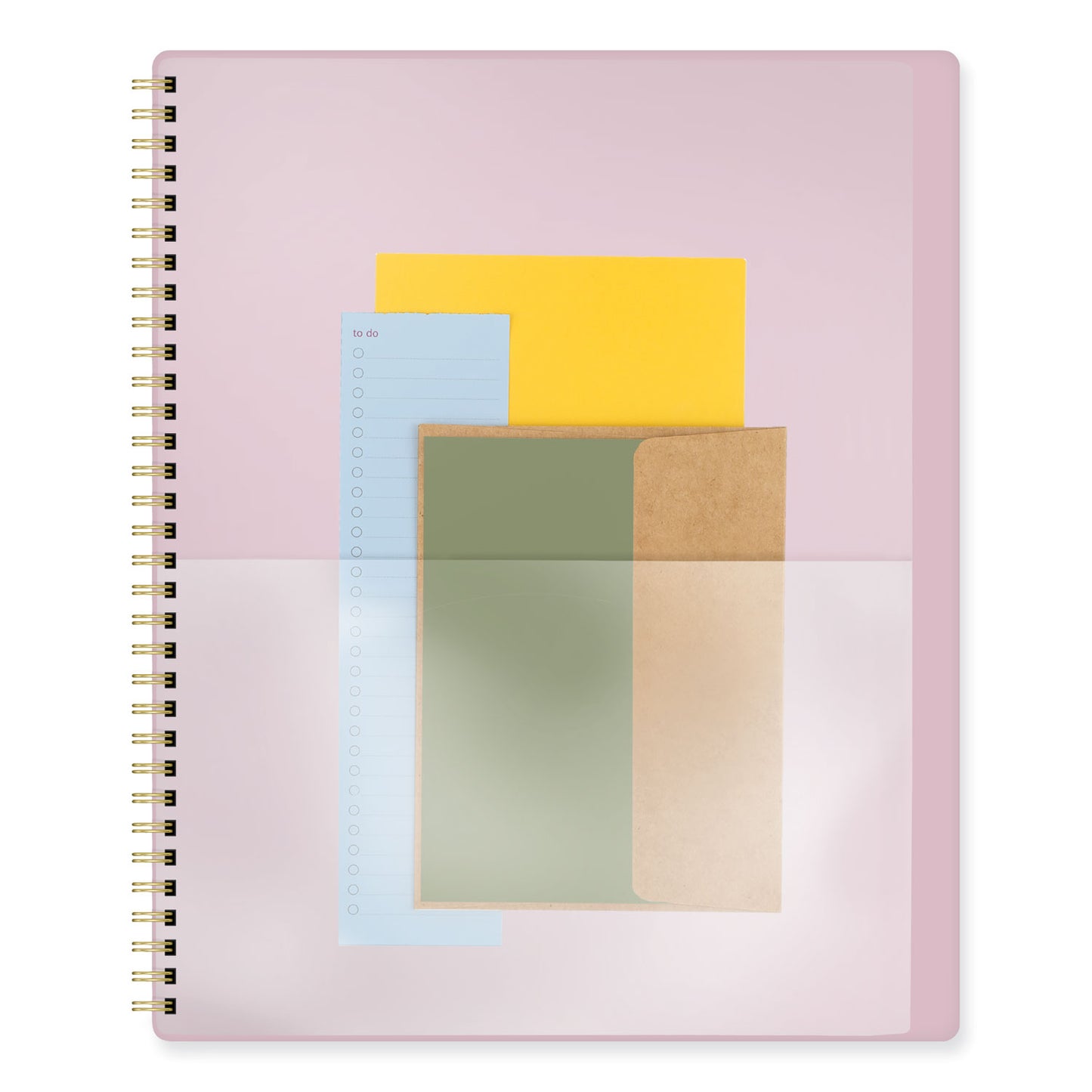 AT-A-GLANCE® Harmony Weekly/Monthly Poly Planner, 11 x 9.38, Pink Cover, 13-Month: Jan 2026 to Jan 2027 (AAG109990527)