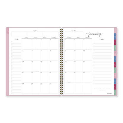 AT-A-GLANCE® Harmony Weekly/Monthly Poly Planner, 11 x 9.38, Pink Cover, 13-Month: Jan 2026 to Jan 2027 (AAG109990527)