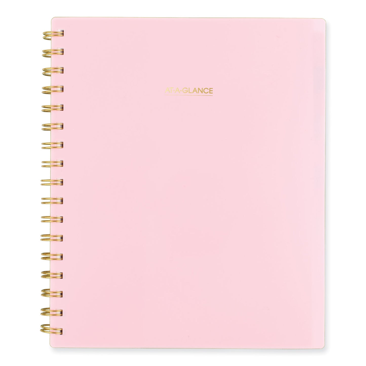 AT-A-GLANCE® Harmony Weekly/Monthly Poly Planner, 8.81 x 7.88, Pink Cover, 13-Month: Jan 2026 to Jan 2027 (AAG109980527)