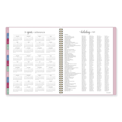 AT-A-GLANCE® Harmony Weekly/Monthly Poly Planner, 11 x 9.38, Pink Cover, 13-Month: Jan 2026 to Jan 2027 (AAG109990527)