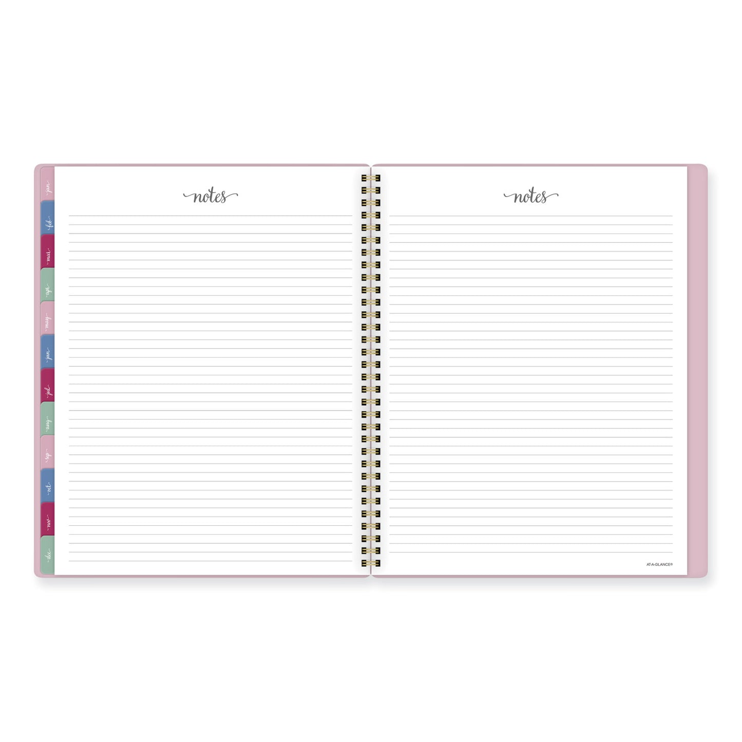 AT-A-GLANCE® Harmony Weekly/Monthly Poly Planner, 11 x 9.38, Pink Cover, 13-Month: Jan 2026 to Jan 2027 (AAG109990527)