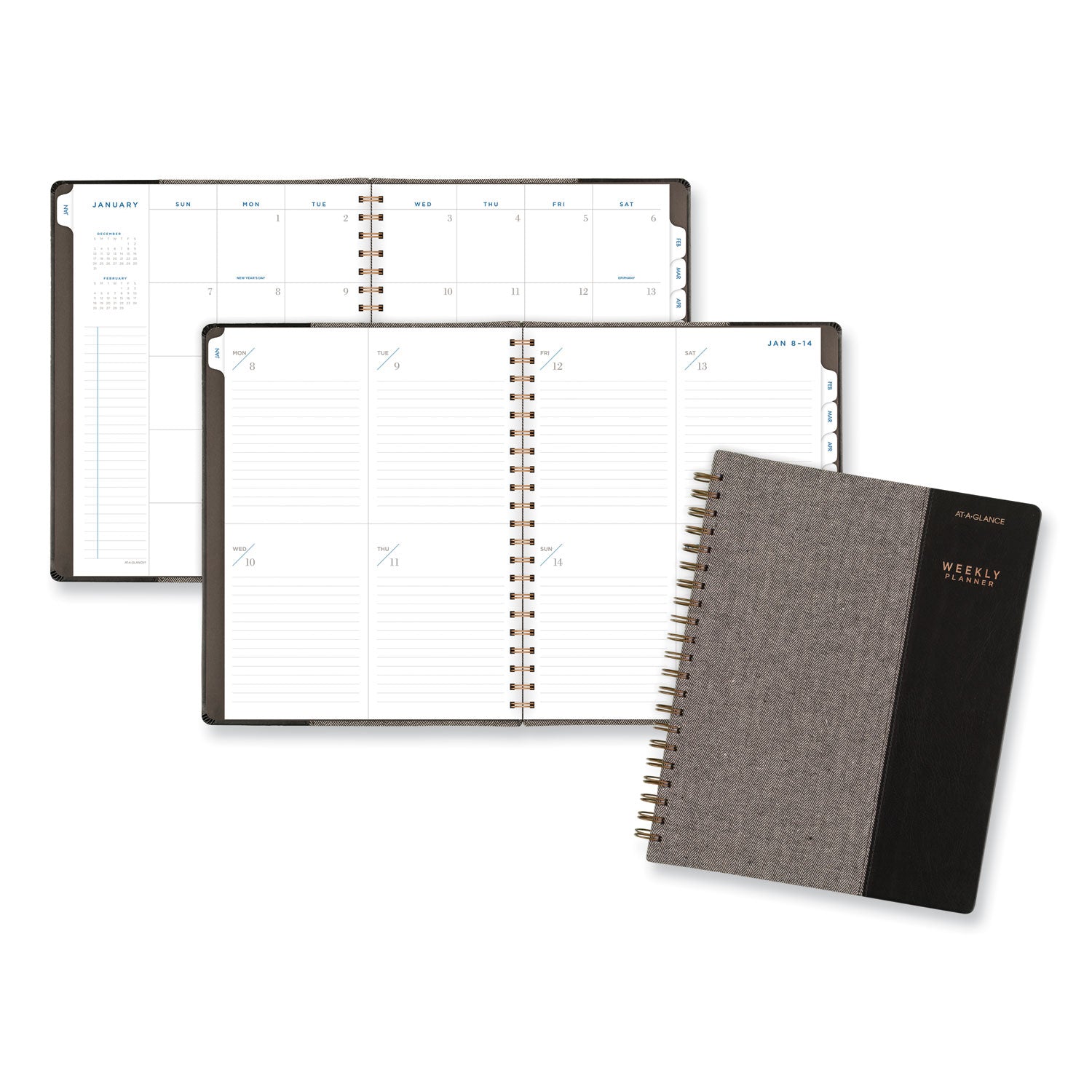 at-a-glance-signature-collection-black-gray-felt-weekly-monthly-planner-num-aagyp90505_1