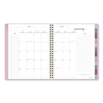 AT-A-GLANCE® Harmony Weekly/Monthly Poly Planner, 8.81 x 7.88, Pink Cover, 13-Month: Jan 2026 to Jan 2027 (AAG109980527)
