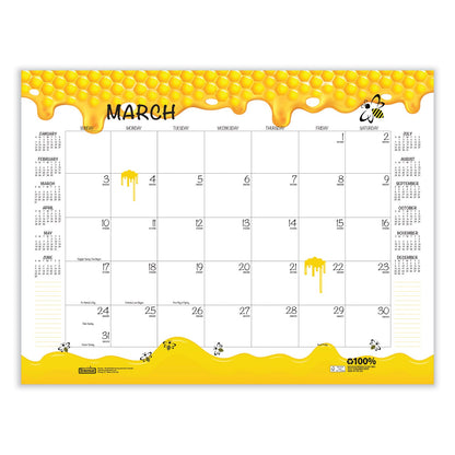 house-of-doolittle-recycled-honeycomb-desk-pad-calendar-num-hod156_4