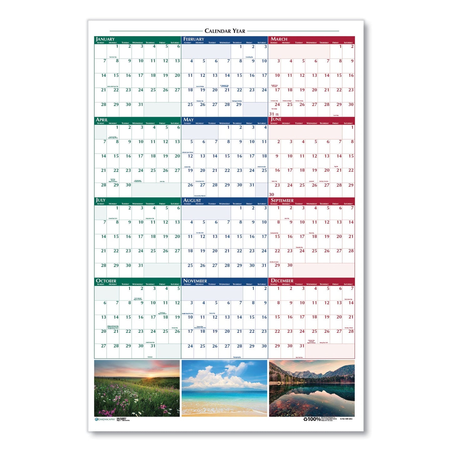 house-of-doolittle-earthscapes-recycled-reversible-erasable-yearly-wall-calendar-num-hod393_2