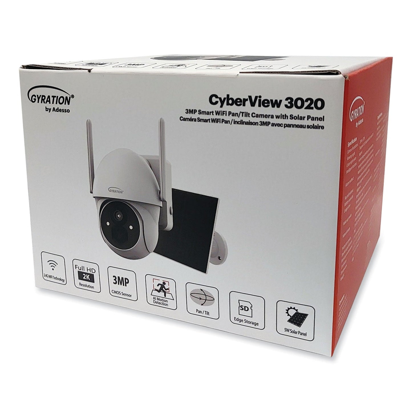 gyration-cyberview-3020-3mp-smart-wifi-pan-tilt-camera-with-solar-panel-num-adecybrview3020_3