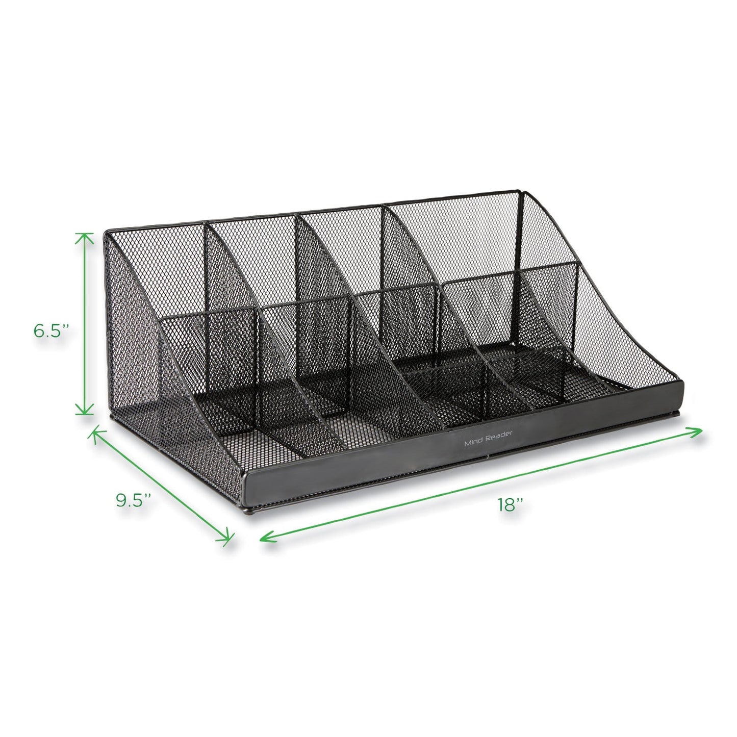 mind-reader-network-collection-11-compartment-coffee-cup-and-condiment-countertop-organizer-9-5-x-17-88-x-6-63-black-emscomorgmeshbl_5