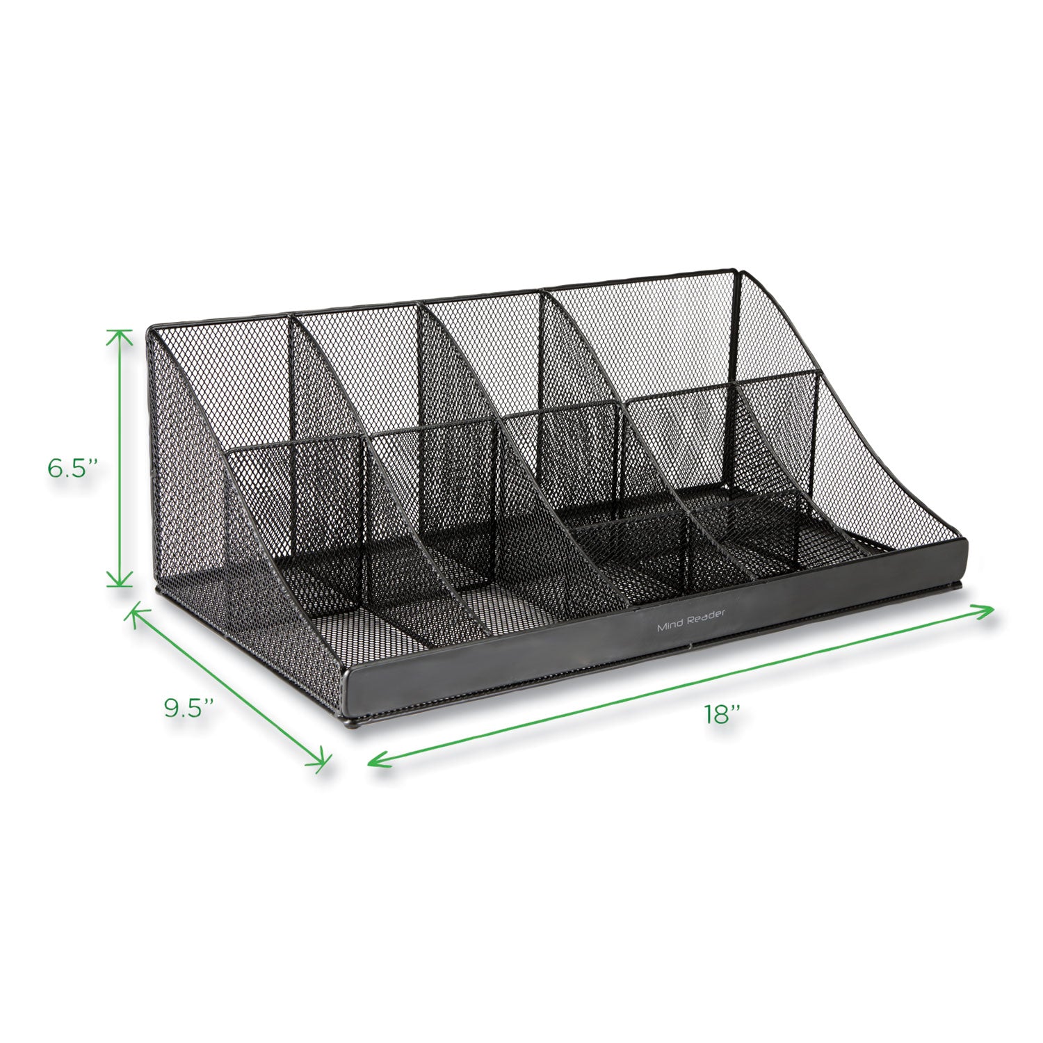 mind-reader-network-collection-11-compartment-coffee-cup-and-condiment-countertop-organizer-9-5-x-17-88-x-6-63-black-emscomorgmeshbl_5