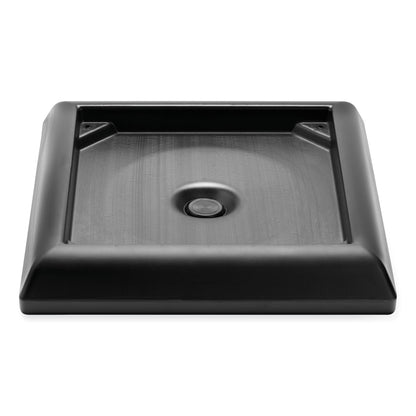 Rubbermaid® Commercial Ranger Weight Base, 24.5" x 24.5", Black (RCP9177BLA)