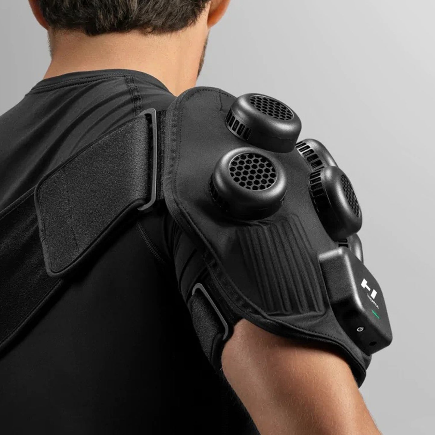 Hyperice X Hot / Cold Therapy Wrap Shoulder One Size Fits Most 1-1/2 X 10 X 12-1/2 Inch Reusable (1248113_EA)
