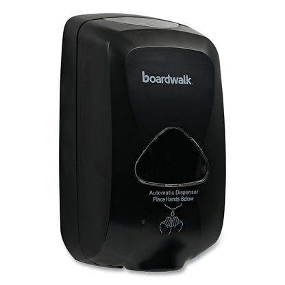 Boardwalk® Touch-Free Foam Soap Dispenser, 1,200 mL, 6 x 4.05 x 10.58, Black (BWK42200)