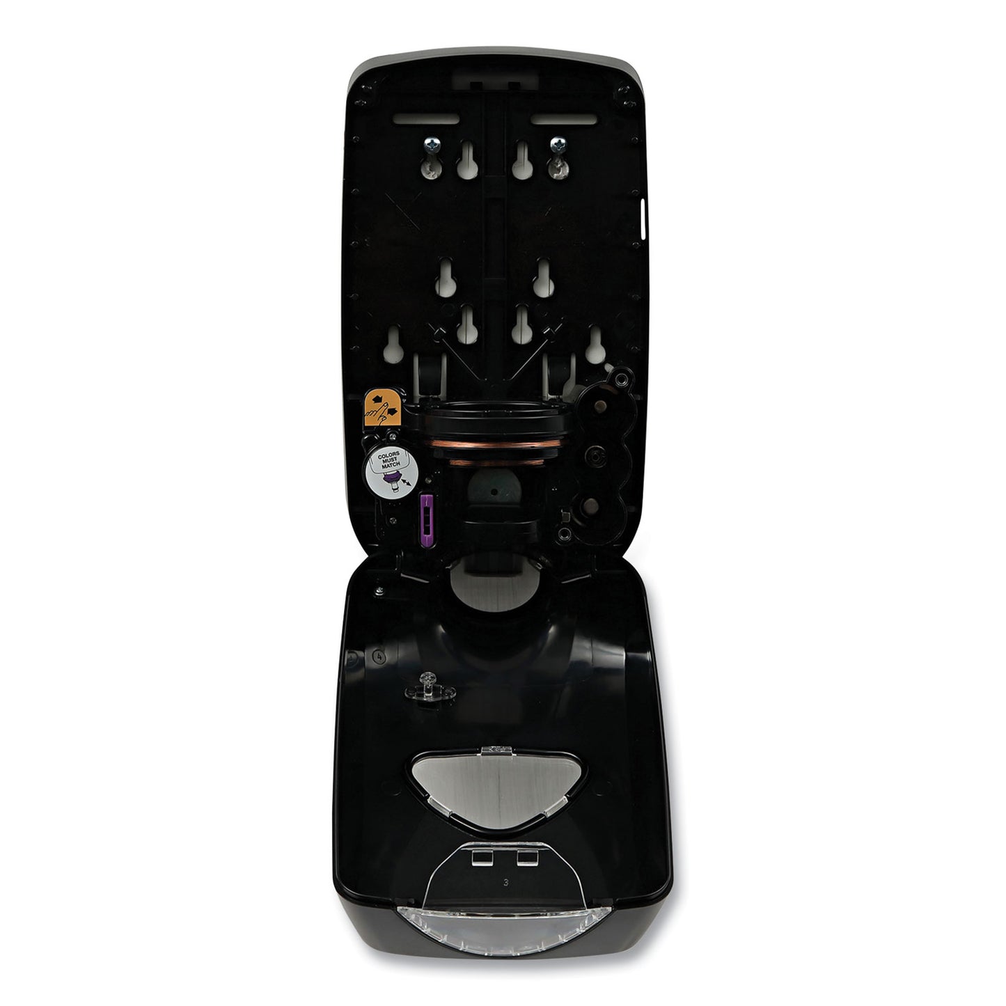Boardwalk® Touch-Free Foam Soap Dispenser, 1,200 mL, 6 x 4.05 x 10.58, Black (BWK42200)