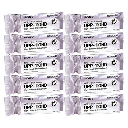 Sony® Ultrasound Video Paper Roll Black and White High Density Without Grid (1009098_BX)