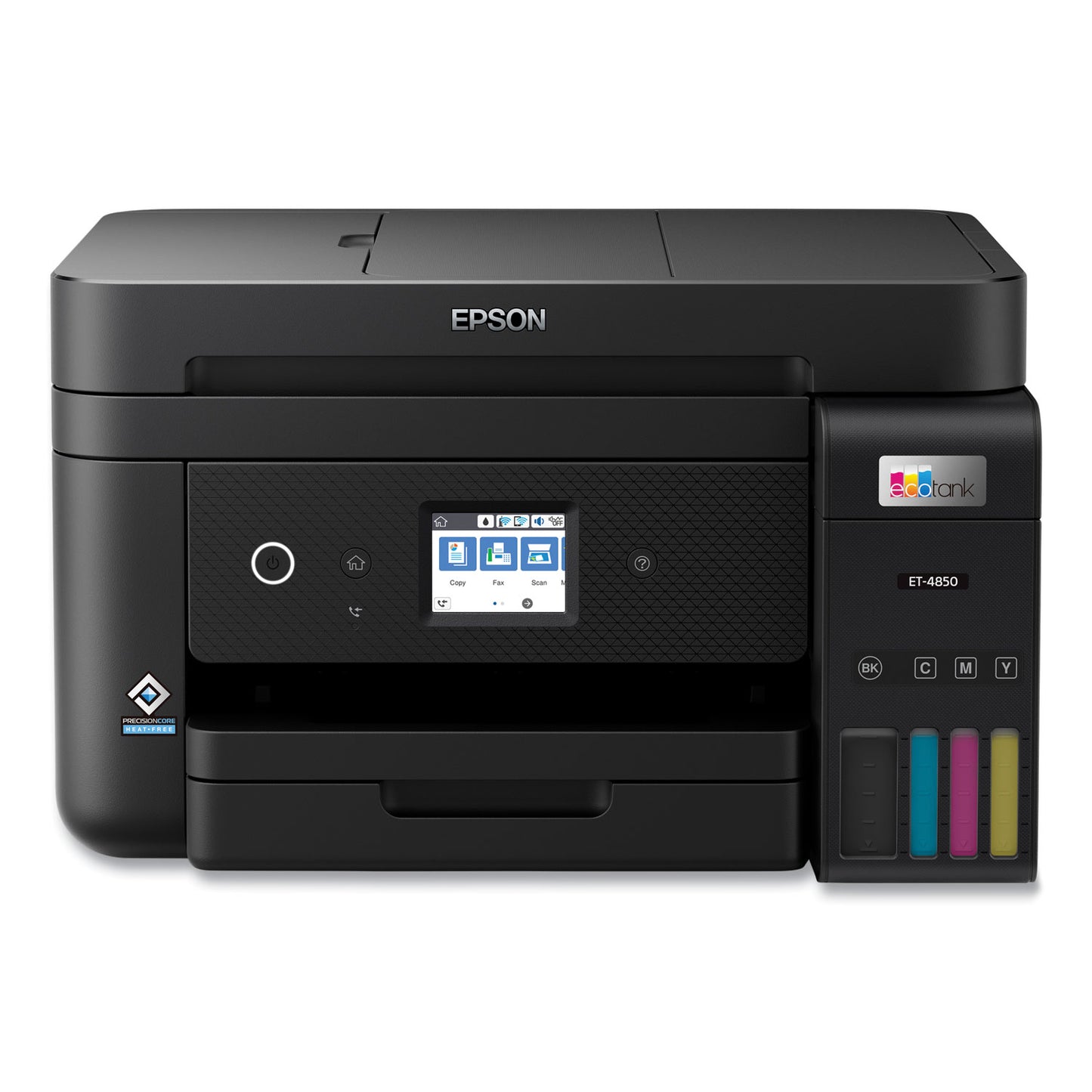 Epson® EcoTank ET-4850 Wireless All-in-One Supertank Printer, Copy/Fax/Print/Scan (EPSC11CJ60201)
