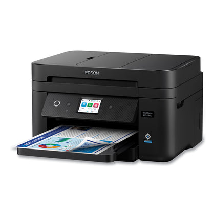 Epson® WorkForce WF-2960 Wireless All-in-One Inkjet Printer, Copy/Fax/Print/Scan (EPSC11CK60201)