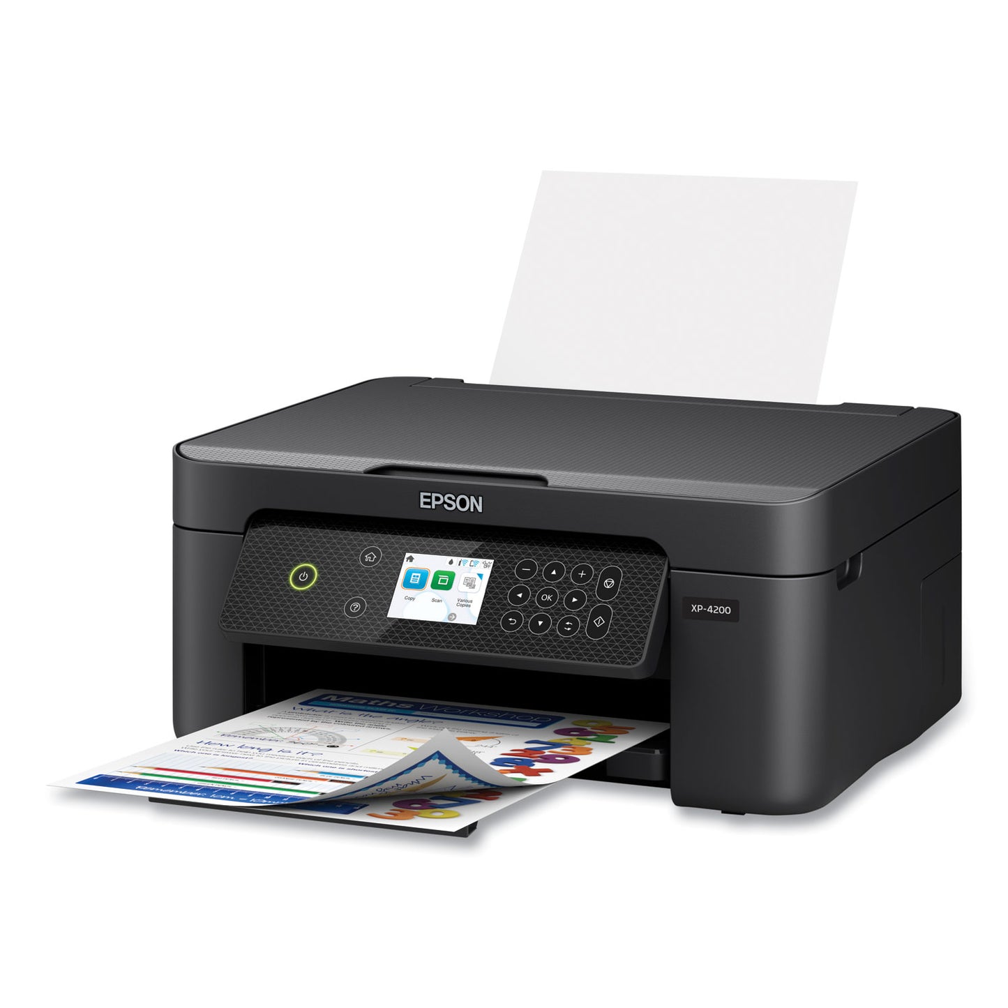 Epson® Expression Home XP-4200 Wireless All-in-One Inkjet Printer, Copy/Print/Scan (EPSC11CK65201)