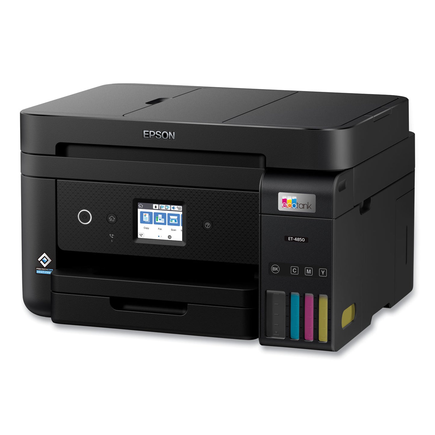 Epson® EcoTank ET-4850 Wireless All-in-One Supertank Printer, Copy/Fax/Print/Scan (EPSC11CJ60201)