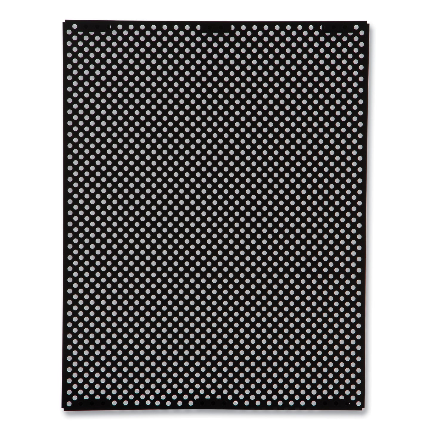Rubbermaid® Commercial Medium General Purpose Perforated Panels for Tailor and Landmark Series Containers, 20.72" x 0.5" x 27.95", Black, 4/Carton (RCP2182610)