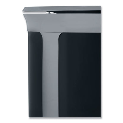Rubbermaid® Commercial ENHANCE Series Waste Receptacle, 23 gal, Metal, Pearl Gray/Umbra Gray (RCP2172849)