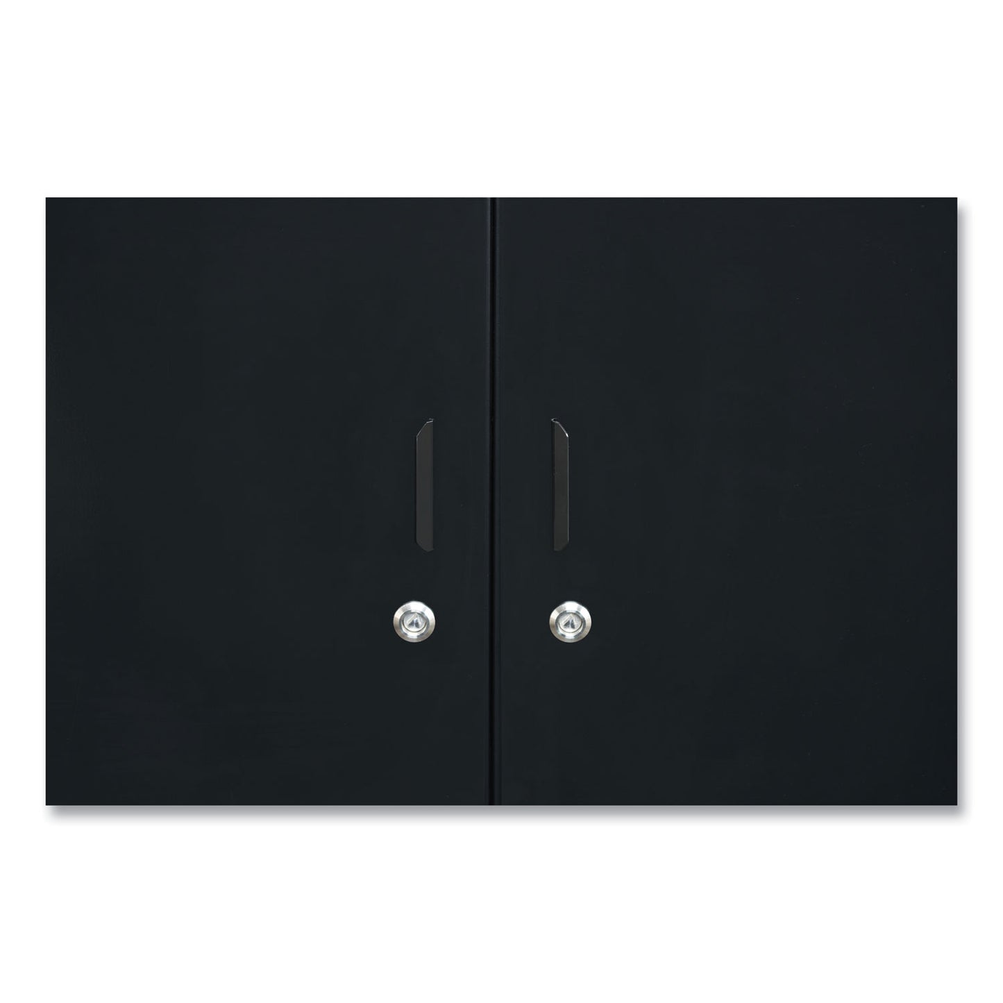 Rubbermaid® Commercial RESIST Dual Stream Waste and Recycling Container, 46 gal, Metal, Black (RCP2184980)