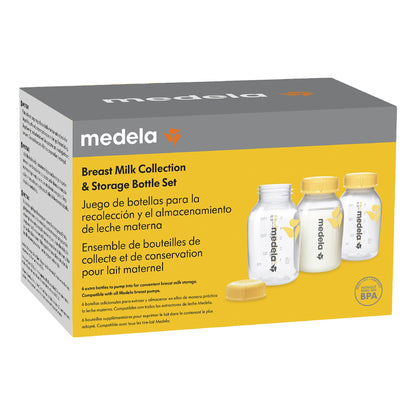 Medela® Breast Milk Collection and Storage Bottle Set 5 oz. Plastic (1194818_ST)