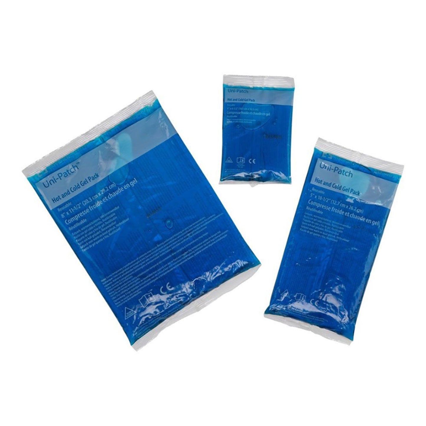 Uni-Patch™ Hot / Cold Pack General Purpose Medium 5 X 10-1/2 Inch Plastic / Gel Reusable (455306_EA)