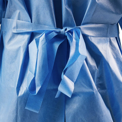 Cardinal Health™ Chemotherapy Procedure Gown One Size Fits Most Blue NonSterile AAMI Level 4 Disposable (1253174_BG)
