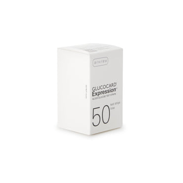 Glucocard® Blood Glucose Test Strips 50 Strips per Pack (793449_CS)