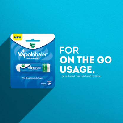Vicks® VapoInhaler™ Cold and Cough Relief Inhalant Stick 0.2 mL (1173708_EA)