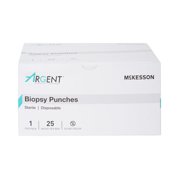 McKesson Argent™ Biopsy Punch Dermal 8 mm (1175178_BX)