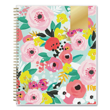 blue-sky-day-designer-secret-garden-mint-frosted-weekly-monthly-planner-num-bls140101_2