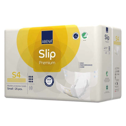 Abena® Slip Premium S4 Unisex Adult Incontinence Brief Small Disposable Heavy Absorbency (1218198_CS)