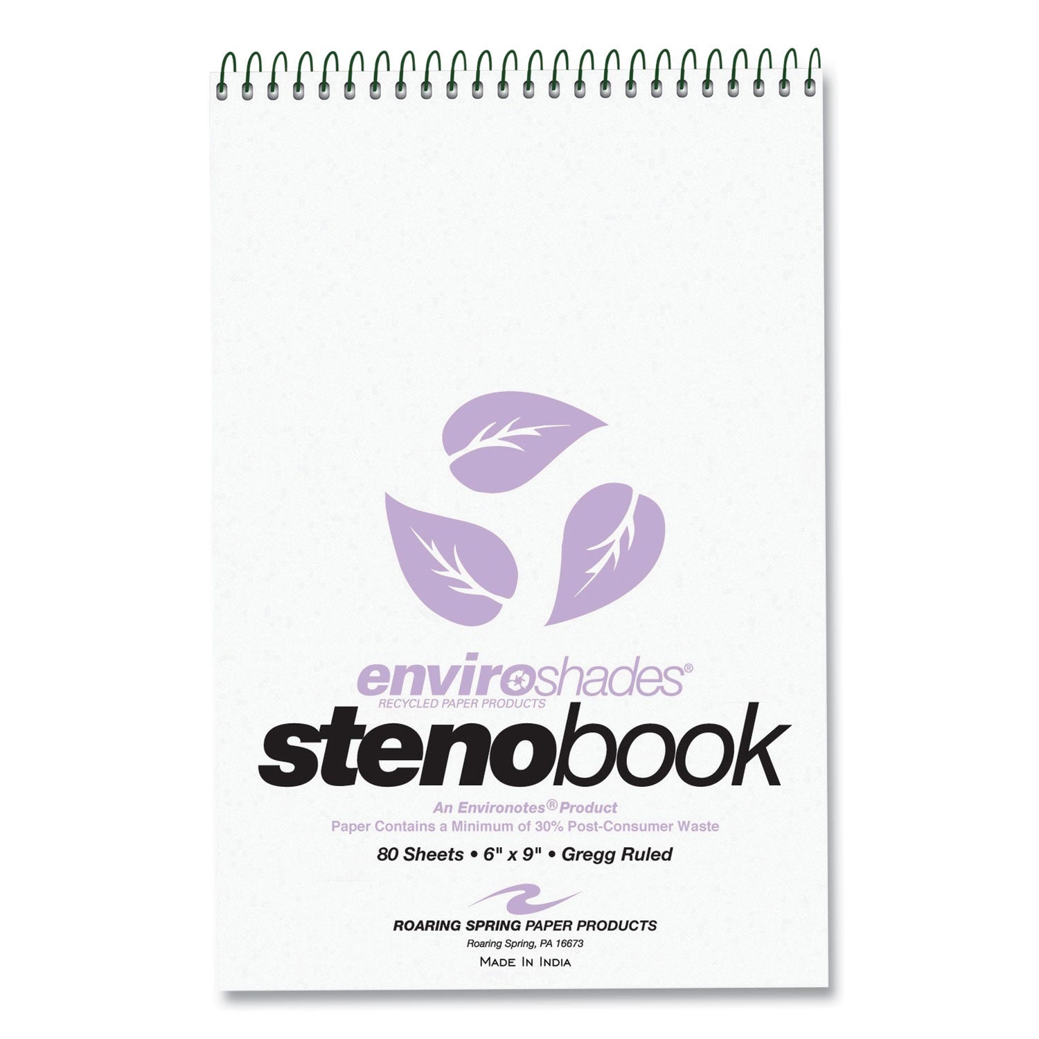 roaring-spring-paper-enviroshades-steno-pad-num-roa12264cs_2