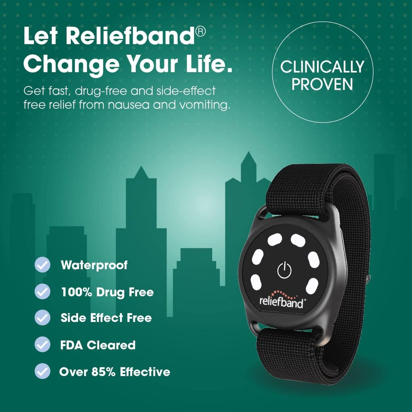 Reliefband® Sport Nausea Relief Wrist Band (1238419_EA)