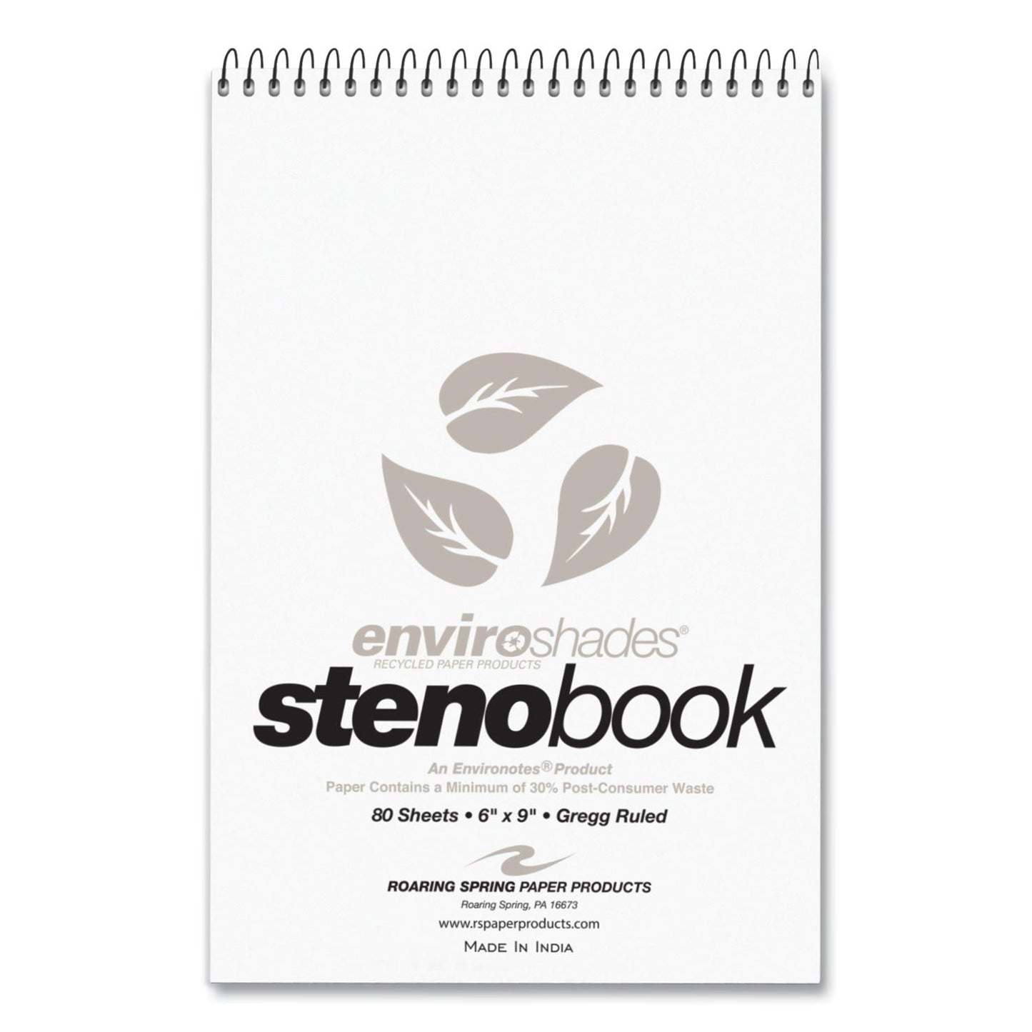 roaring-spring-paper-enviroshades-steno-pad-num-roa12274cs_2