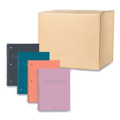 Roaring Spring® Subject Wirebound Promo Notebook, 1-Subject, Med/College Rule, Asst Cover, (70) 10.5x8 Sheets, 24/CT (ROA10034CS)