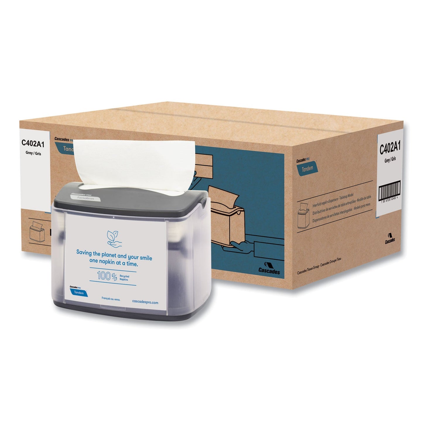 cascades-pro-tandem-tabletop-napkin-dispenser-6-1-x-8-16-x-6-3-gray-4-carton-csdc402_3