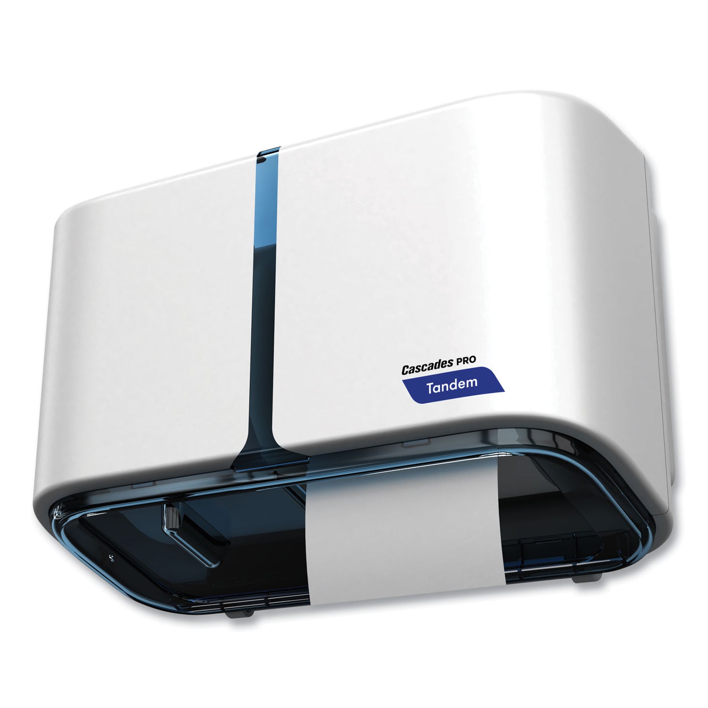 Cascades PRO Tandem No Touch High Capacity Bath Tissue Dispenser, 12.5 x 6.6 x 7.2, White (CSDC313)