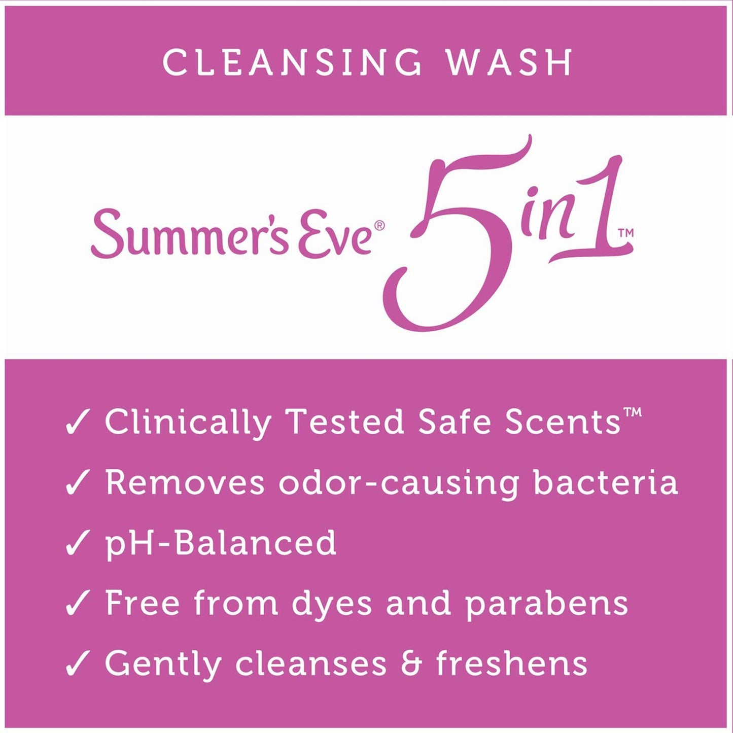 Summer's Eve Feminine Wash Liquid 9 oz. Bottle Scented (835489_EA)