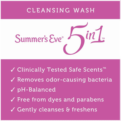 Summer's Eve Feminine Wash Liquid 9 oz. Bottle Scented (835489_EA)