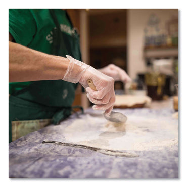 AMMEX® Professional Vinyl Exam Gloves, Powder-Free, Small, 3 mil Thick, 9.5" Long, Clear, 100/Box, 10 Boxes/Carton (AXCVPF62100T)