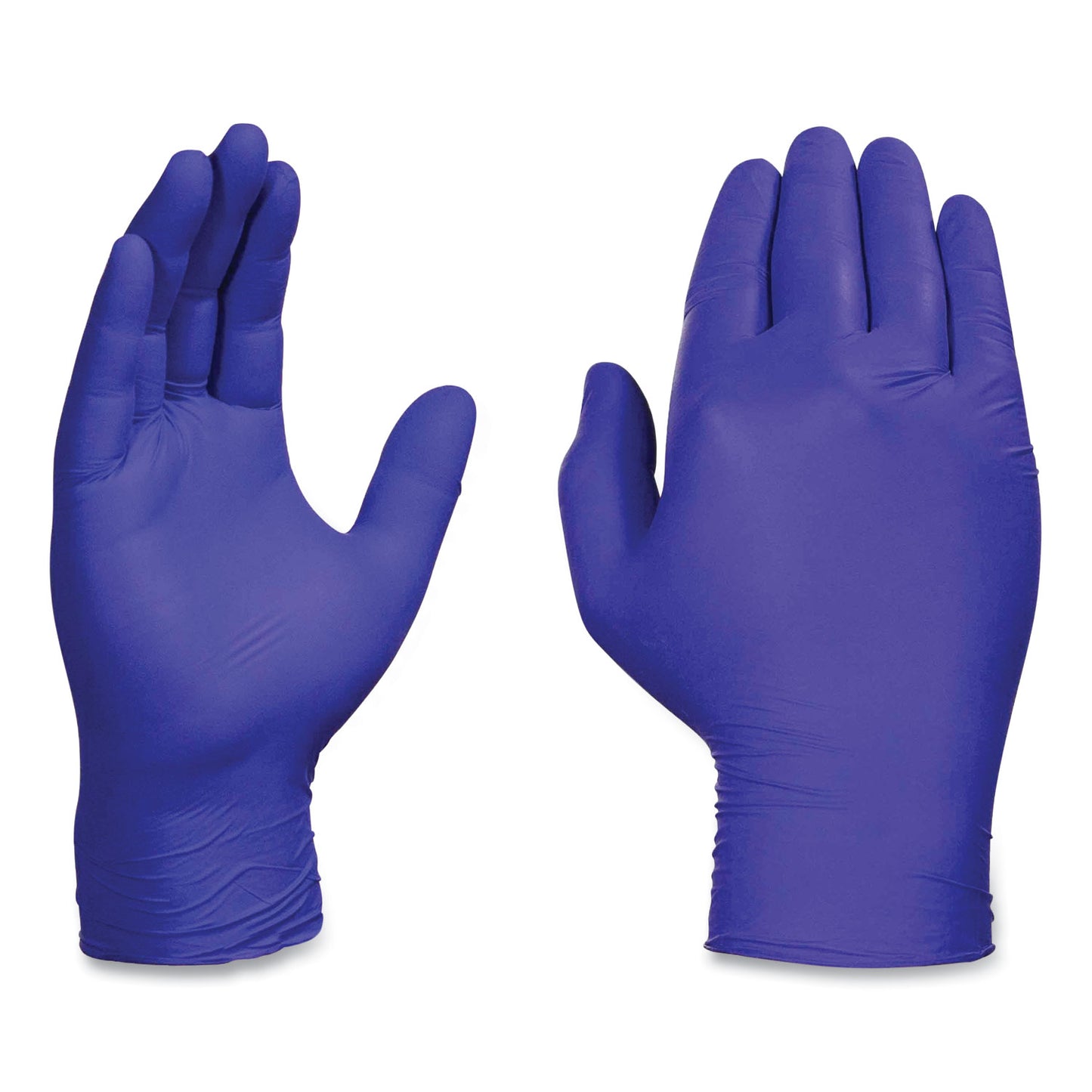 AMMEX® Professional Nitrile Exam Gloves, Powder-Free, Small, 3 mil Thick, 9.5" Long, Indigo, 100/Box, 10 Boxes/Carton (AXCAINPF42100)