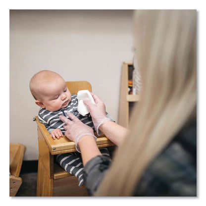 AMMEX® Professional Vinyl Exam Gloves, Powder-Free, Small, 3 mil Thick, 9.5" Long, Clear, 100/Box, 10 Boxes/Carton (AXCVPF62100T)