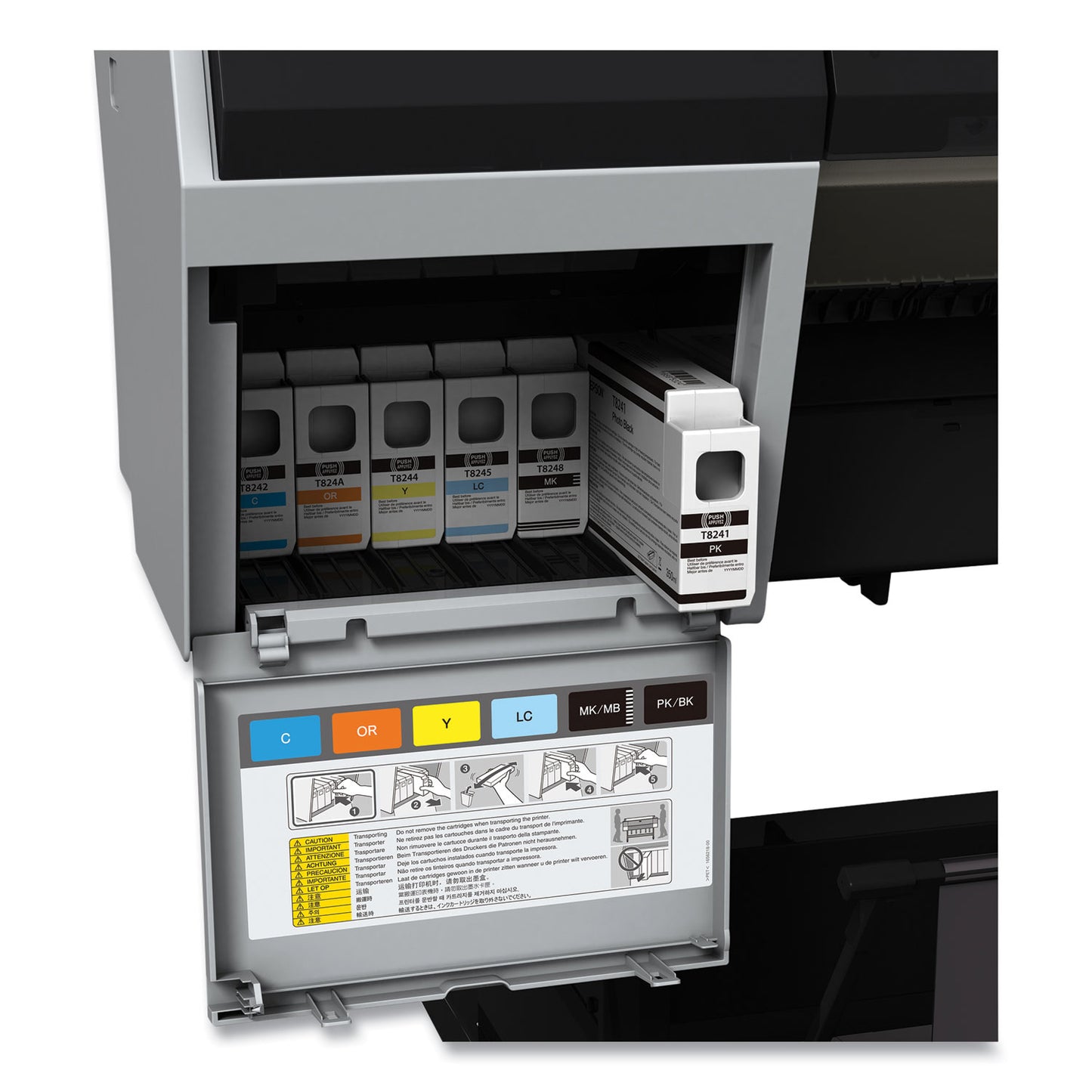 Epson® T54XD00 (T54X) UltraChrome HD Ink, 350 mL, Violet (EPST54XD00)