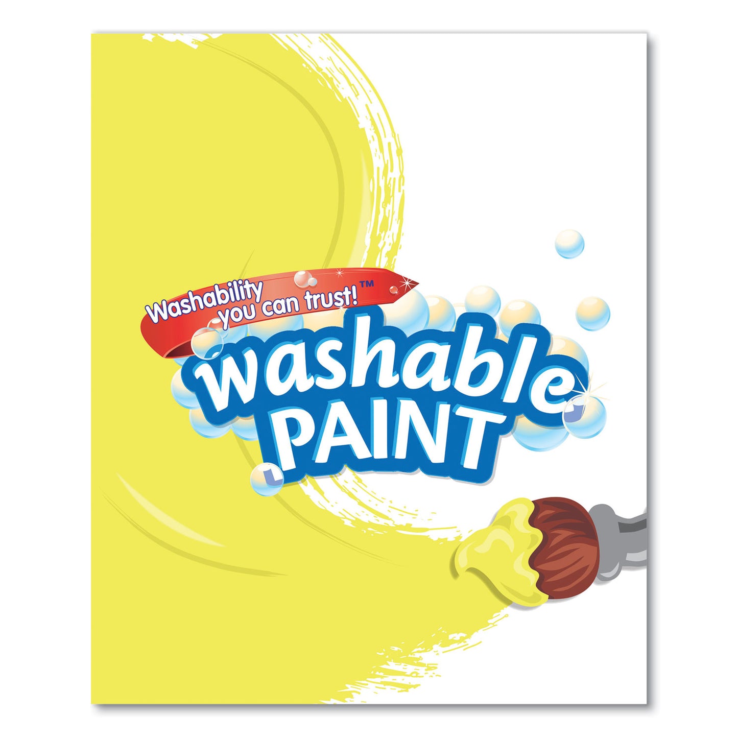 Crayola® Artista II Washable Tempera Paint, Peach, 16 oz Bottle (CYO543115033)