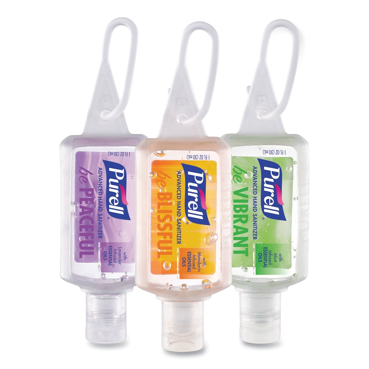 purell-r-advanced-hand-sanitizer-gel-infused-with-essential-oils-1-oz-flip-cap-bottle-with-display-bowl-assorted-scents-25-carton-goj390025cmrme_2