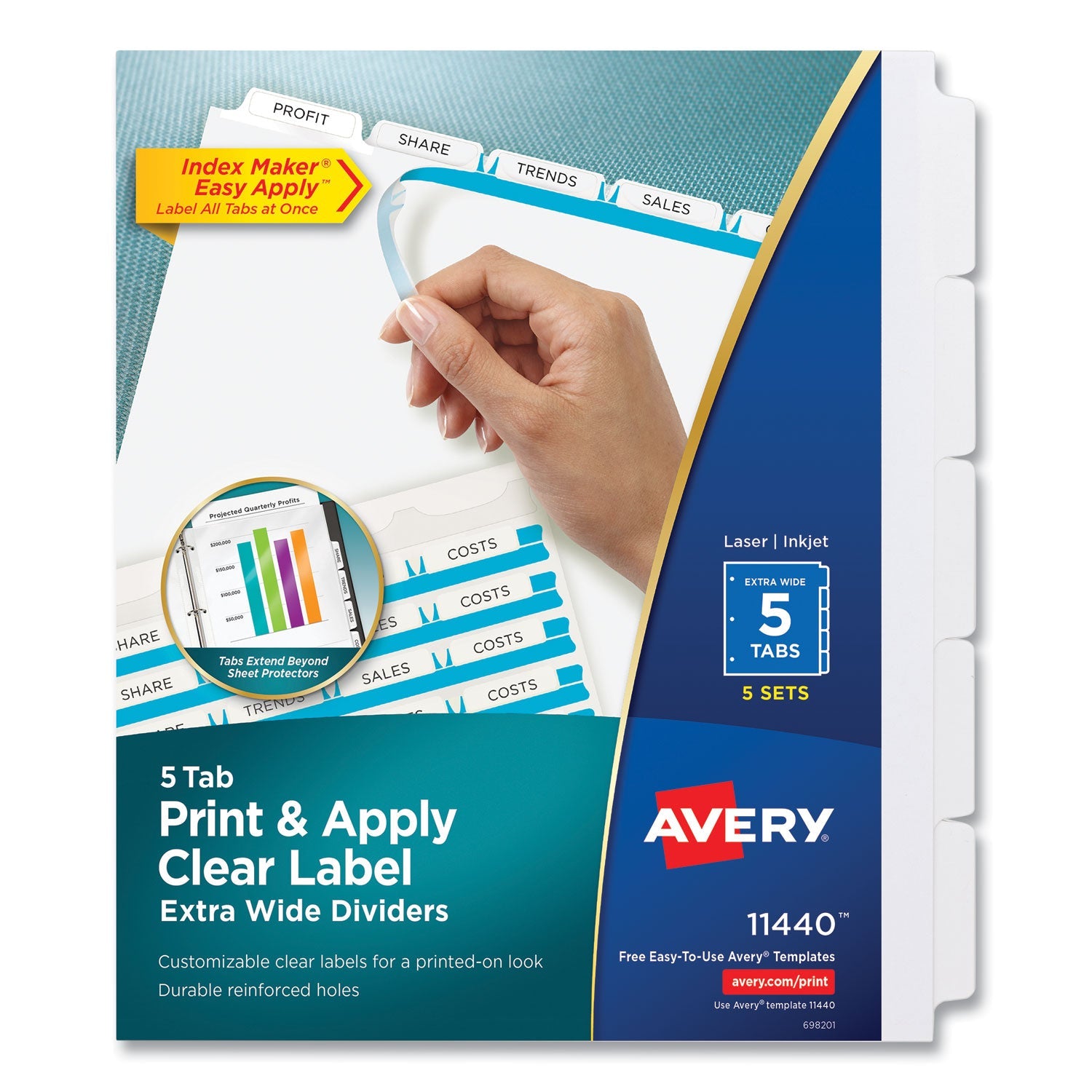 avery-print-and-apply-index-maker-clear-label-dividers-num-ave11440_1