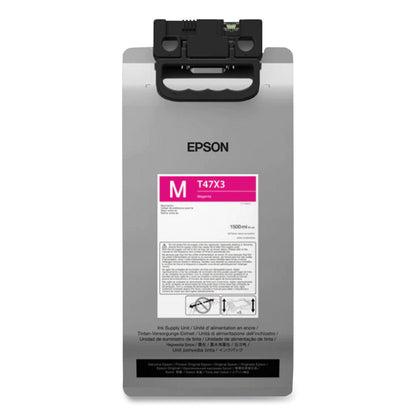 Epson® T47X32N (T47X) UltraChrome DG Ink, 1.5 L, Magenta (EPST47X32N)