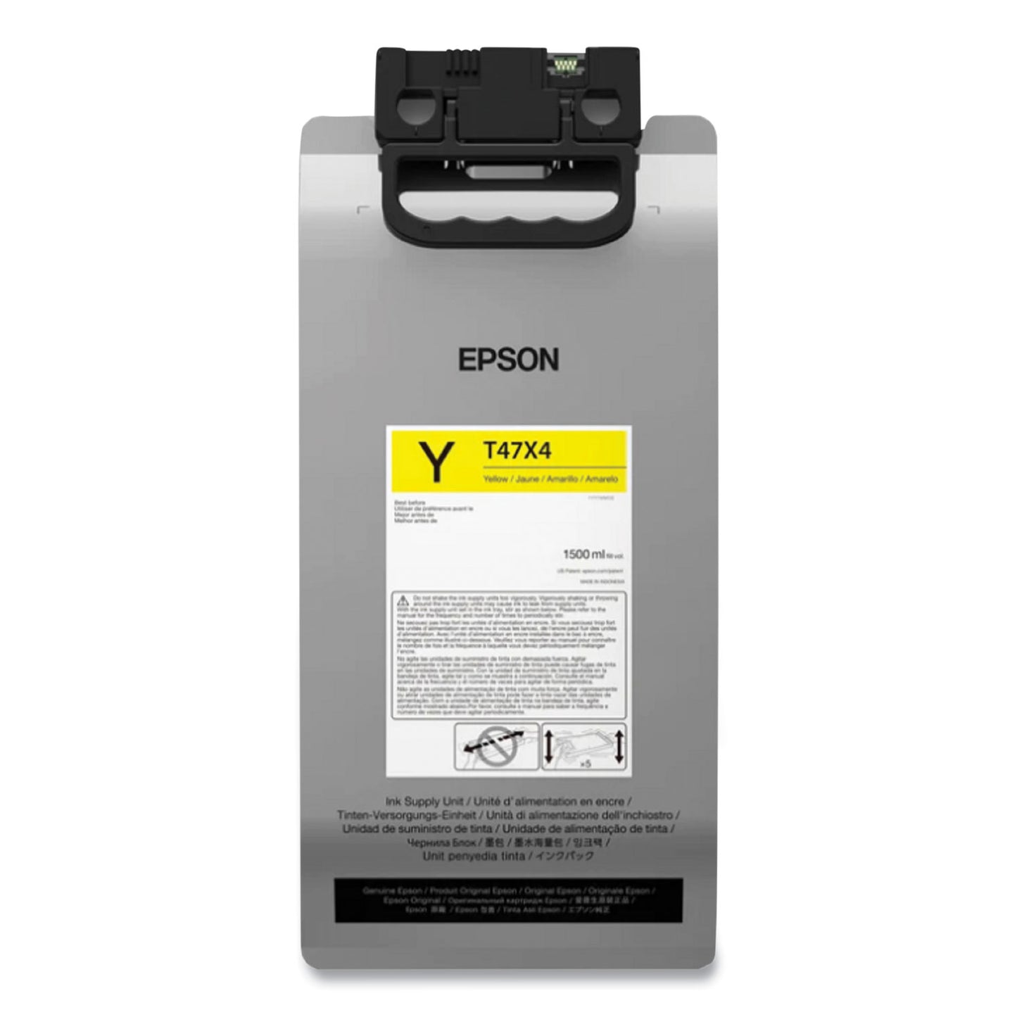 Epson® T47X42N (T47X) UltraChrome DG Ink, 1.5 L, Yellow (EPST47X42N)